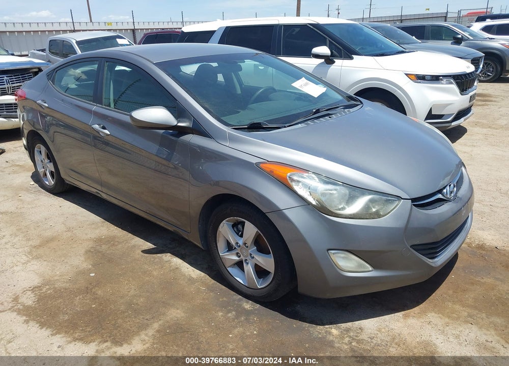 2012 HYUNDAI ELANTRA GLS VIN: 5NPDH4AE7CH073031