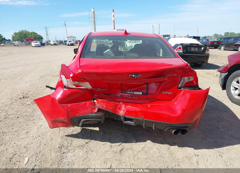 2019 SUBARU WRX PREMIUM VIN: JF1VA1F66K8820162
