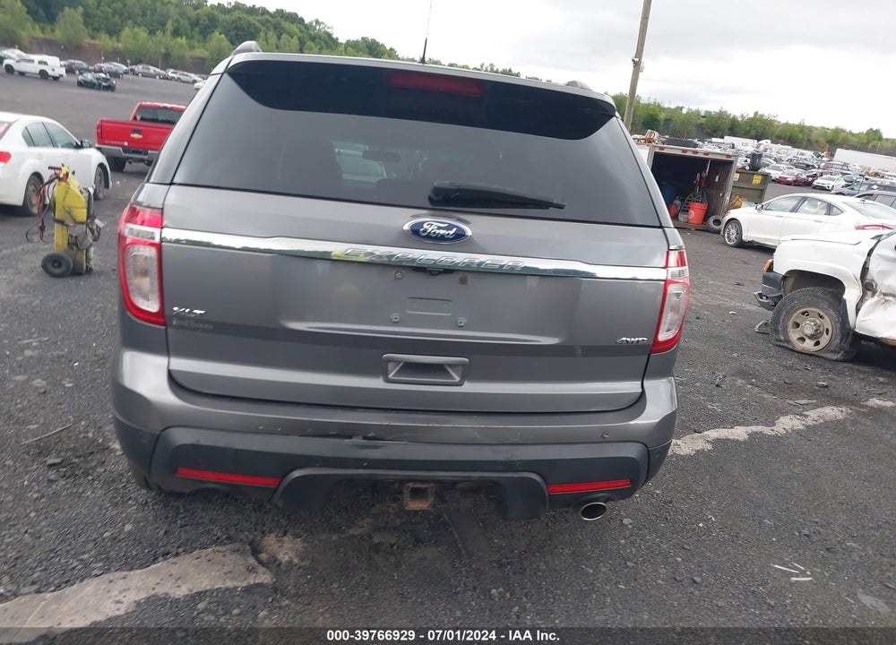 2013 FORD EXPLORER XLT VIN: 1FM5K8D87DGB03018