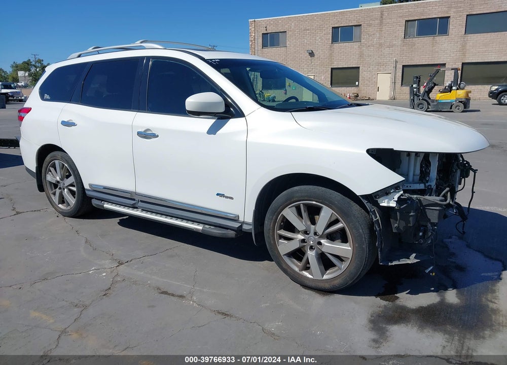 2014 NISSAN PATHFINDER HYBRID PLATINUM VIN: 5N1CR2MN0EC639016