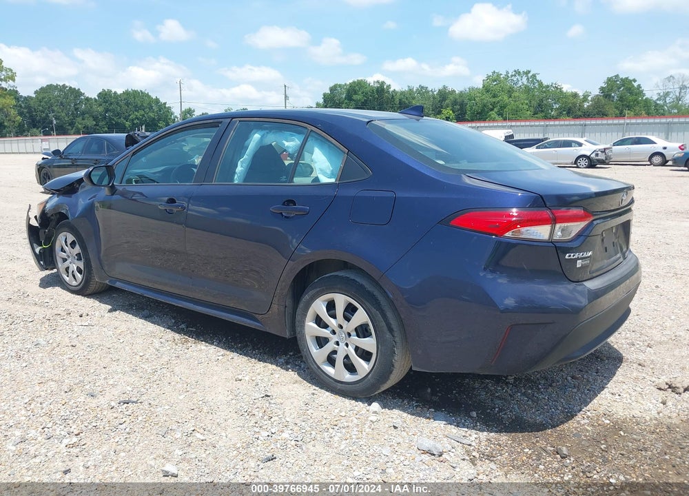 2021 TOYOTA COROLLA LE VIN: 5YFEPMAE2MP231500