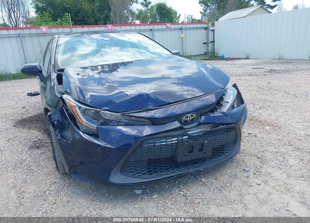 2021 TOYOTA COROLLA LE VIN: 5YFEPMAE2MP231500