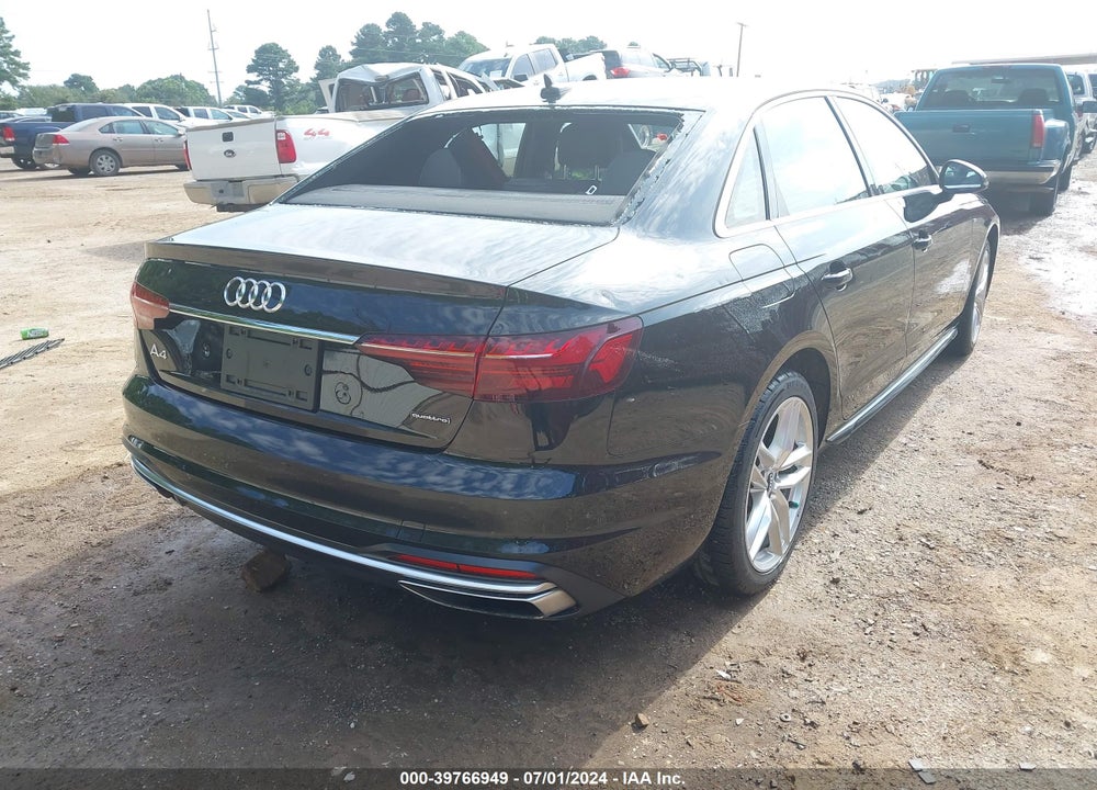 2020 AUDI A4 PREMIUM 45 TFSI QUATTRO S TRONIC VIN: WAUDNAF46LN004755