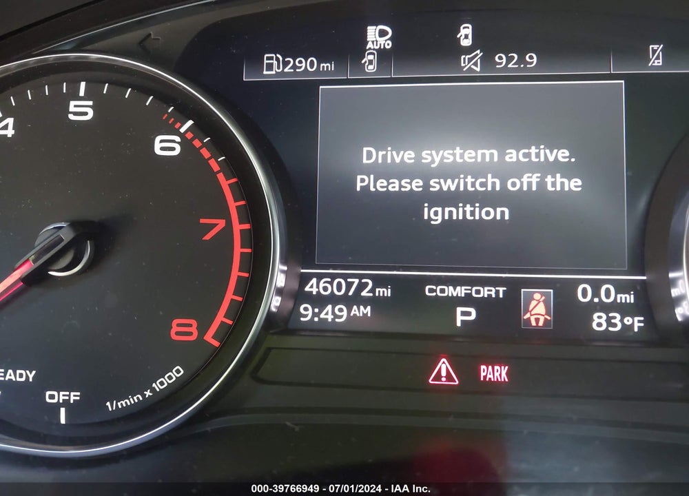2020 AUDI A4 PREMIUM 45 TFSI QUATTRO S TRONIC VIN: WAUDNAF46LN004755