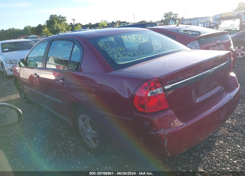 2007 CHEVROLET MALIBU LS VIN: 1G1ZS58F07F196948