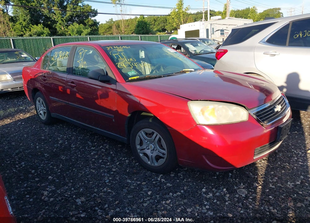 2007 CHEVROLET MALIBU LS VIN: 1G1ZS58F07F196948
