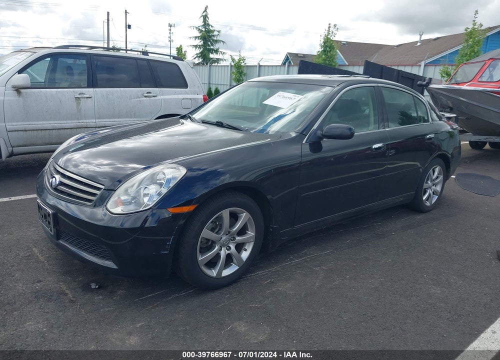 2006 INFINITI G35 VIN: JNKCV51E06M512654