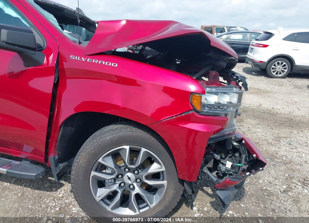2019 CHEVROLET SILVERADO 1500 RST VIN: 1GCRYEEDXKZ393528
