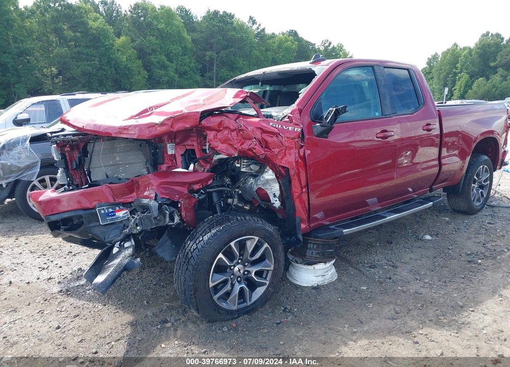 2019 CHEVROLET SILVERADO 1500 RST VIN: 1GCRYEEDXKZ393528