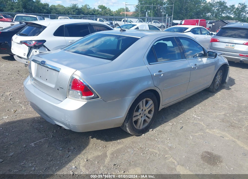 2009 FORD FUSION SEL VIN: 3FAHP08Z99R171477