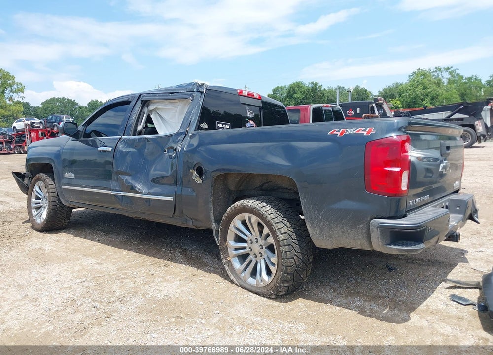2017 CHEVROLET SILVERADO 1500 HIGH COUNTRY VIN: 3GCUKTEC4HG499666