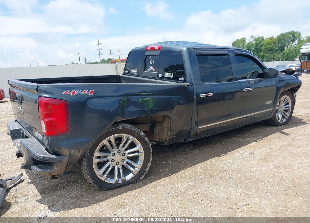 2017 CHEVROLET SILVERADO 1500 HIGH COUNTRY VIN: 3GCUKTEC4HG499666
