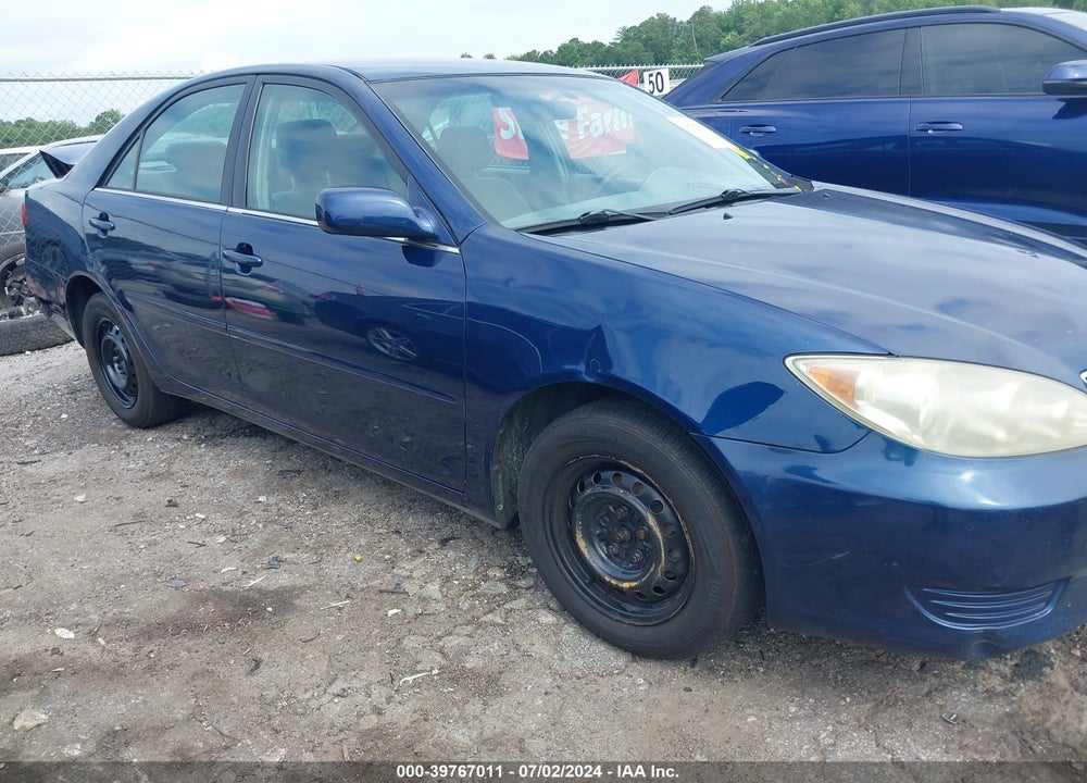 2005 TOYOTA CAMRY LE VIN: 4T1BE32K25U035354