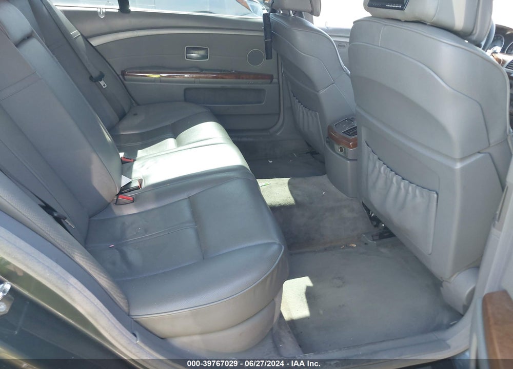 2002 BMW 745LI VIN: WBAGN63432DR00787