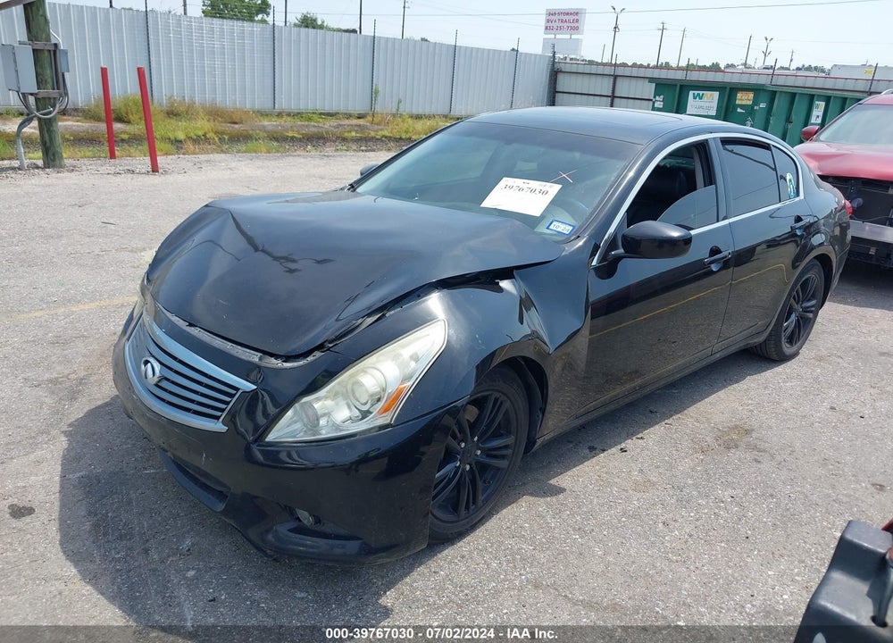 2013 INFINITI G37 JOURNEY VIN: JN1CV6AP1DM305585