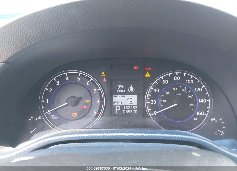 2013 INFINITI G37 JOURNEY VIN: JN1CV6AP1DM305585