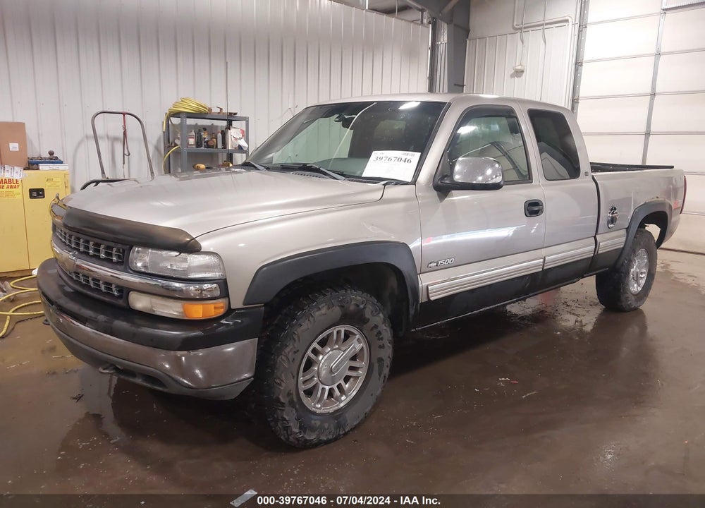 2000 CHEVROLET SILVERADO 1500 VIN: 2GCEK19T0Y1257615