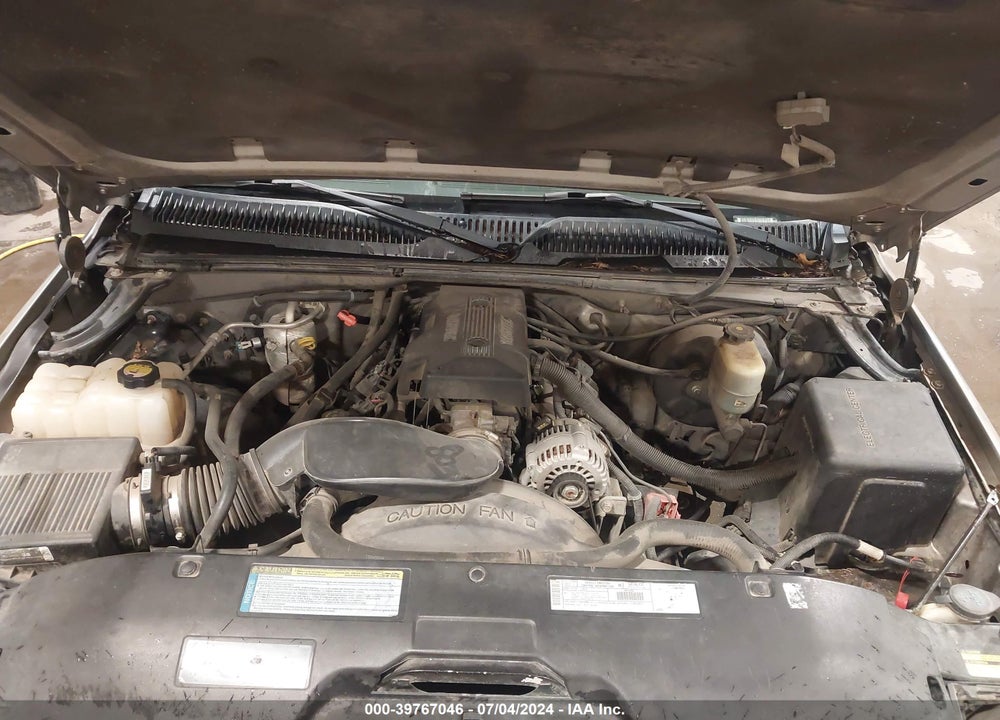 2000 CHEVROLET SILVERADO 1500 VIN: 2GCEK19T0Y1257615