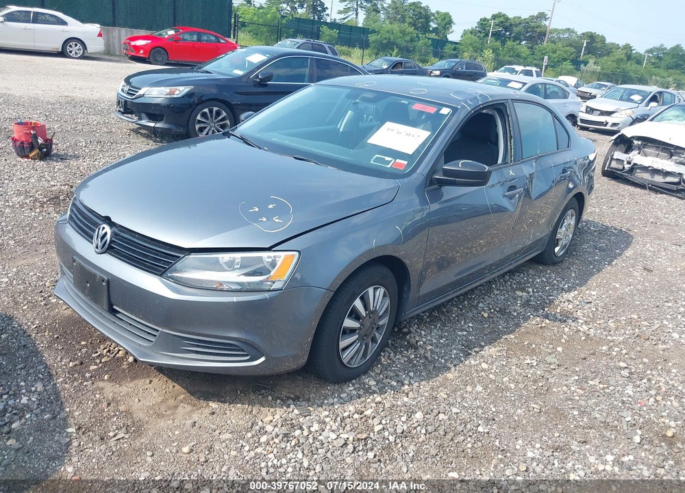 2014 VOLKSWAGEN JETTA 2.0L S VIN: 3VW2K7AJXEM315537
