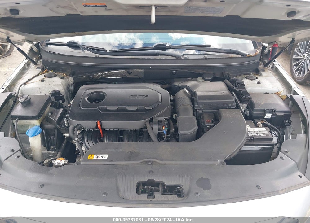 2016 HYUNDAI SONATA SE VIN: 5NPE24AF7GH357747