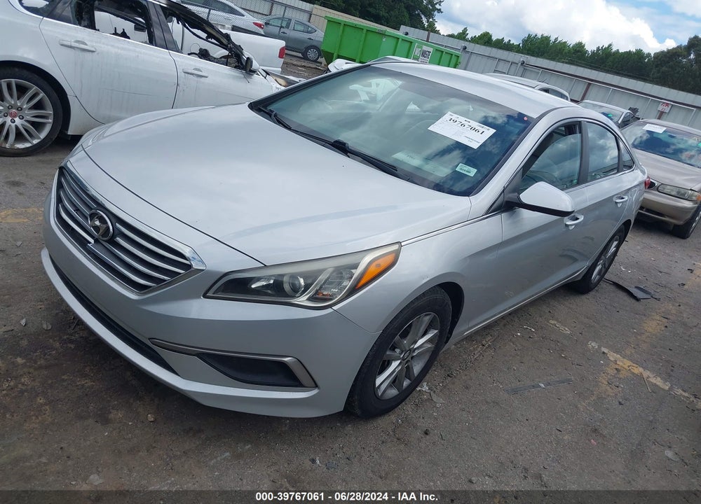 2016 HYUNDAI SONATA SE VIN: 5NPE24AF7GH357747