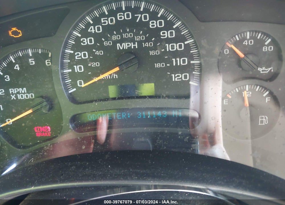 2004 GMC SIERRA 1500 VIN: 2GTEC19V541259269