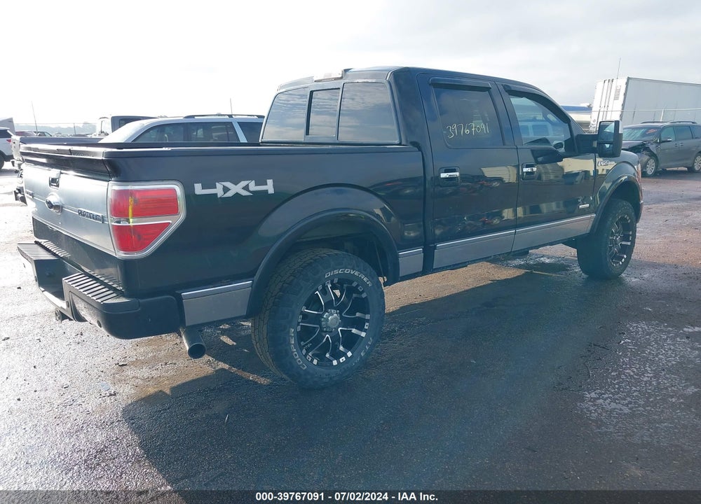 2012 FORD F-150 PLATINUM VIN: 1FTFW1ET1CFC02851
