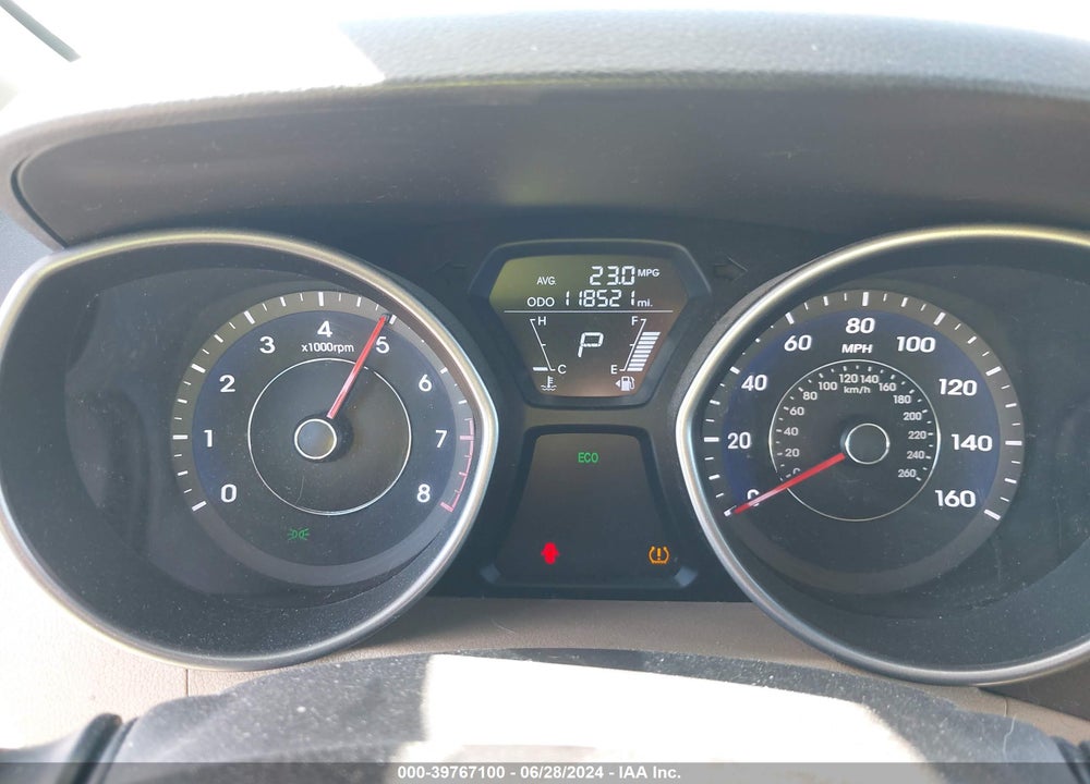 2012 HYUNDAI ELANTRA GLS VIN: 5NPDH4AE4CH117387