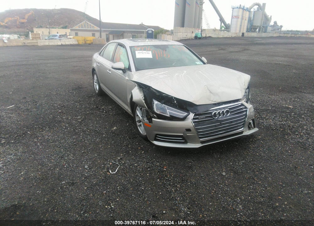 2017 AUDI A4 2.0T PREMIUM VIN: WAUANAF46HN036938