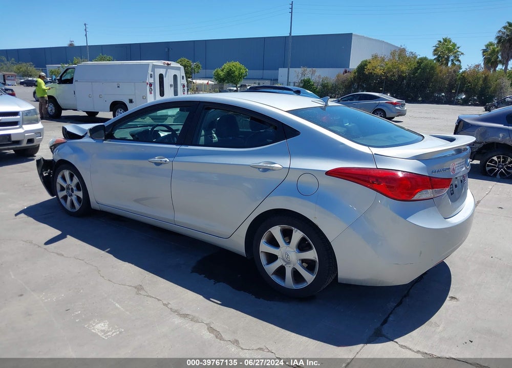 2013 HYUNDAI ELANTRA LIMITED VIN: 5NPDH4AE9DH343538