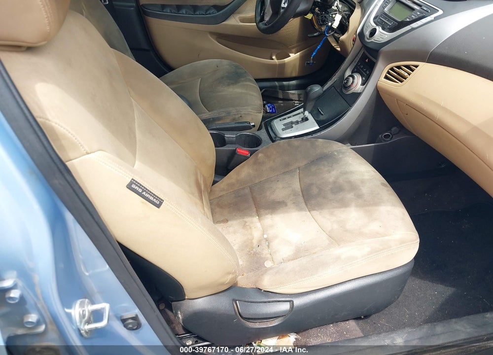 2011 HYUNDAI ELANTRA GLS (ULSAN PLANT) VIN: KMHDH4AE5BU160247