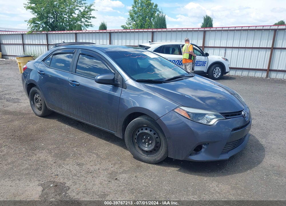 2015 TOYOTA COROLLA LE VIN: 2T1BURHE3FC395145