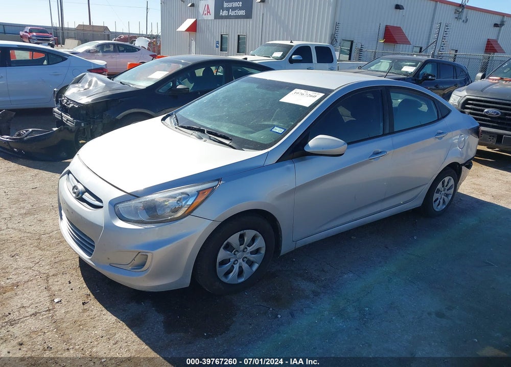 2017 HYUNDAI ACCENT SE VIN: KMHCT4AE2HU291123