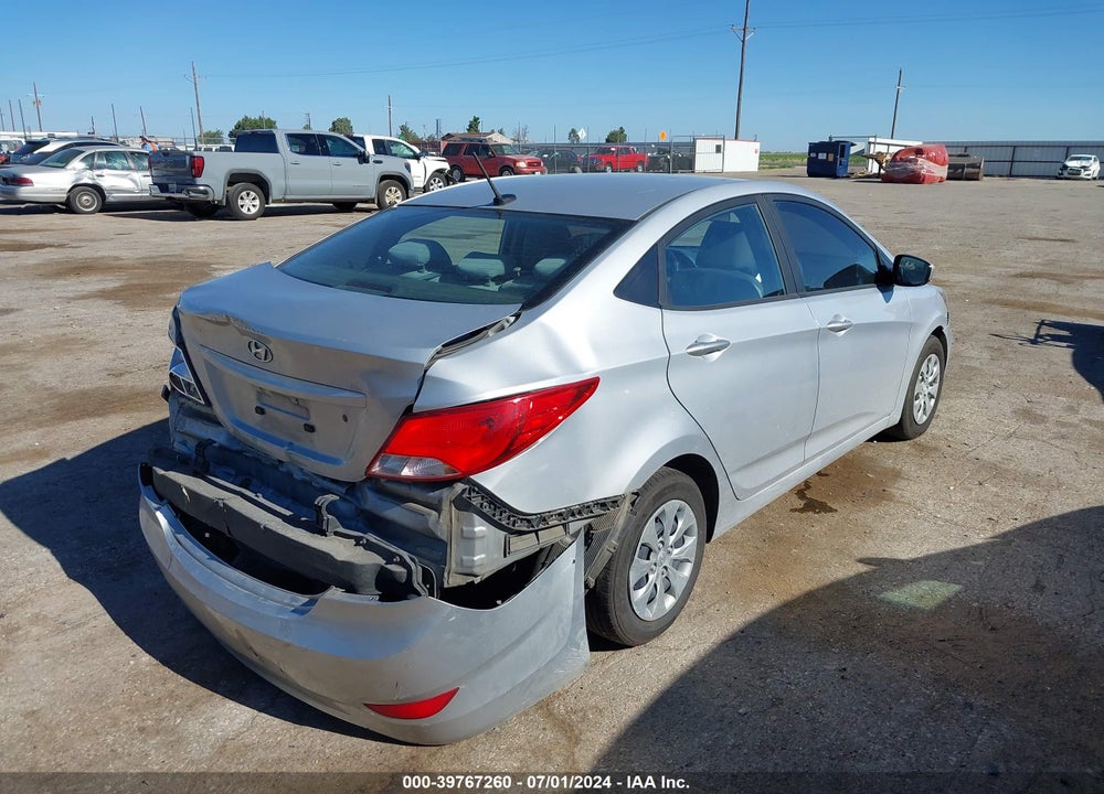 2017 HYUNDAI ACCENT SE VIN: KMHCT4AE2HU291123