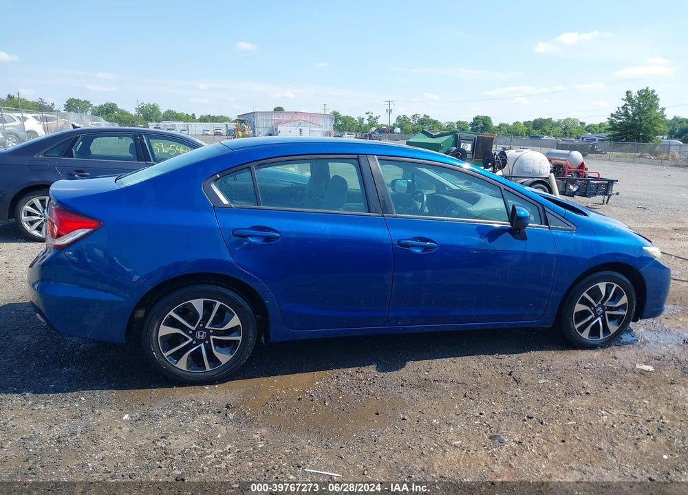 2014 HONDA CIVIC EX VIN: 19XFB2F89EE082709