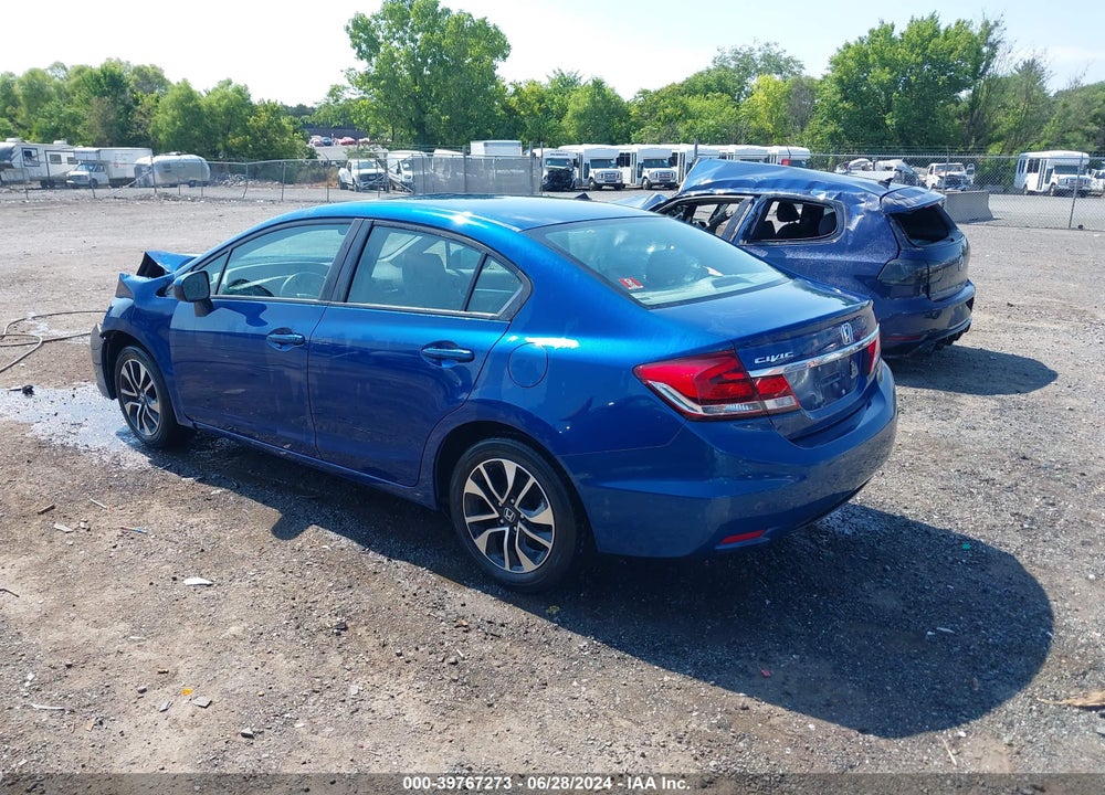 2014 HONDA CIVIC EX VIN: 19XFB2F89EE082709