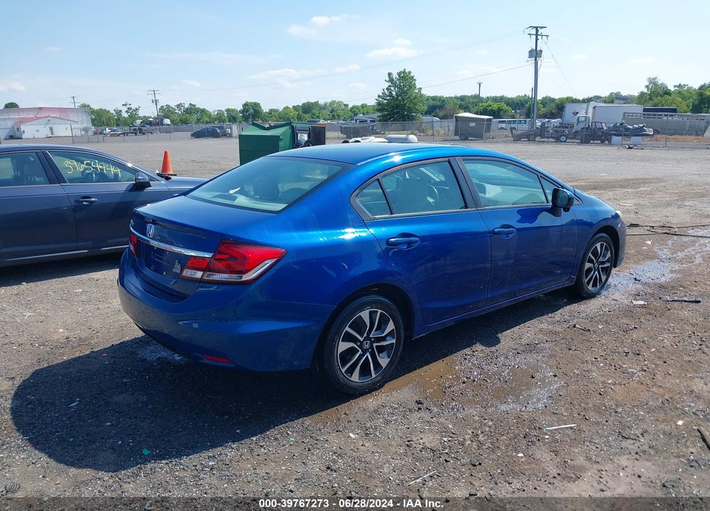 2014 HONDA CIVIC EX VIN: 19XFB2F89EE082709