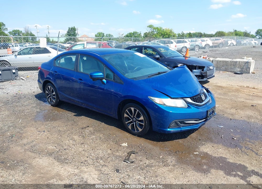 2014 HONDA CIVIC EX VIN: 19XFB2F89EE082709