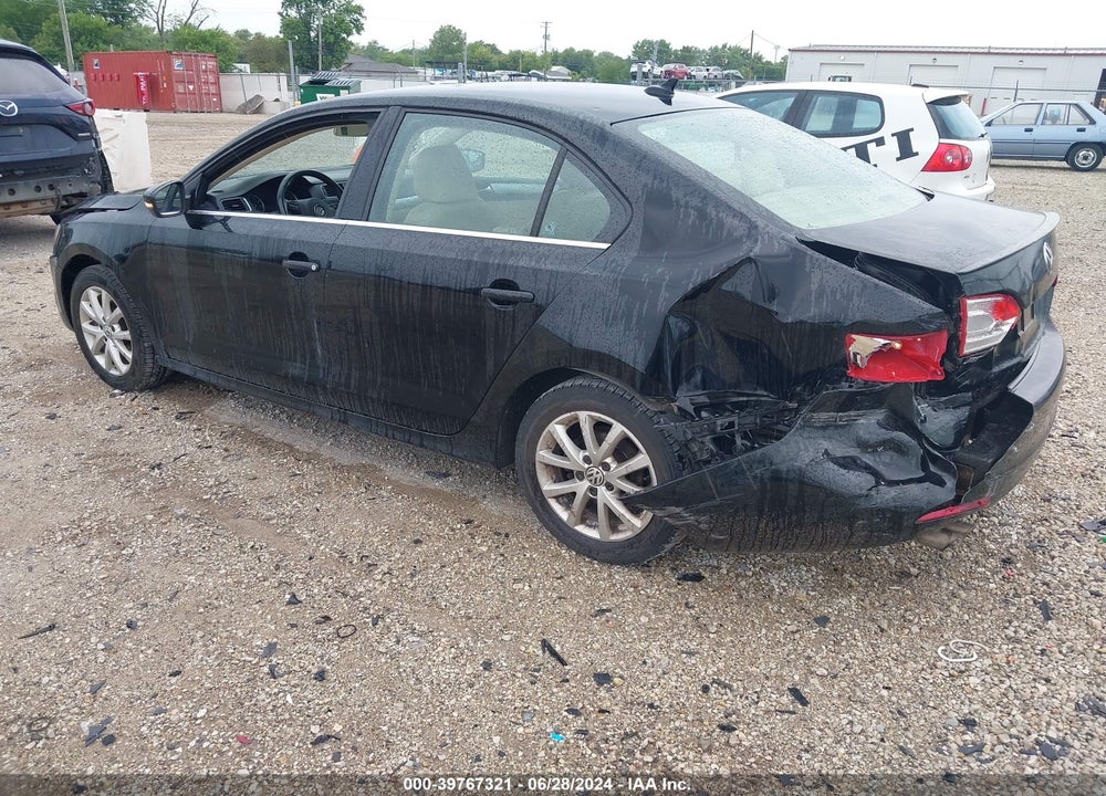 2013 VOLKSWAGEN JETTA 2.5L SE VIN: 3VWDP7AJ5DM377386