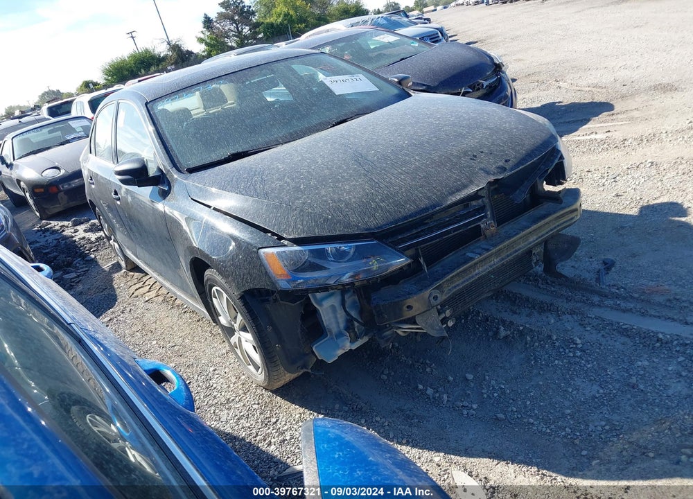 2013 VOLKSWAGEN JETTA 2.5L SE VIN: 3VWDP7AJ5DM377386