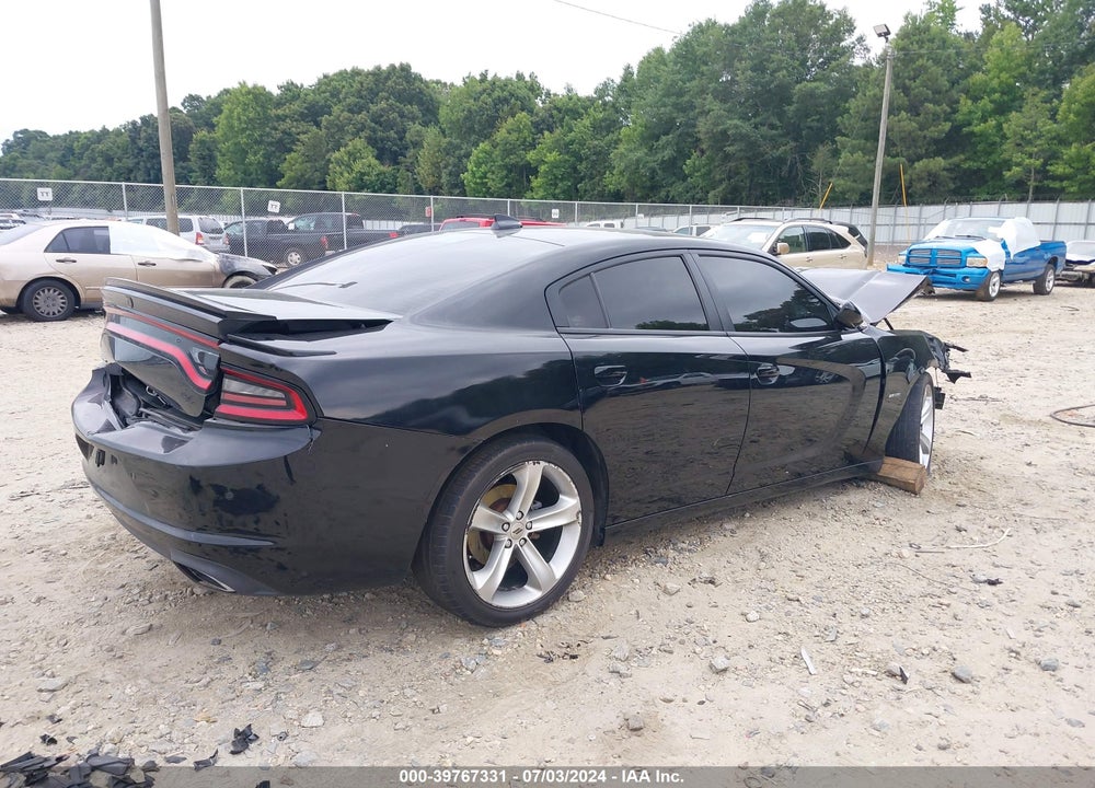 2018 DODGE CHARGER R/T RWD VIN: 2C3CDXCT2JH156011