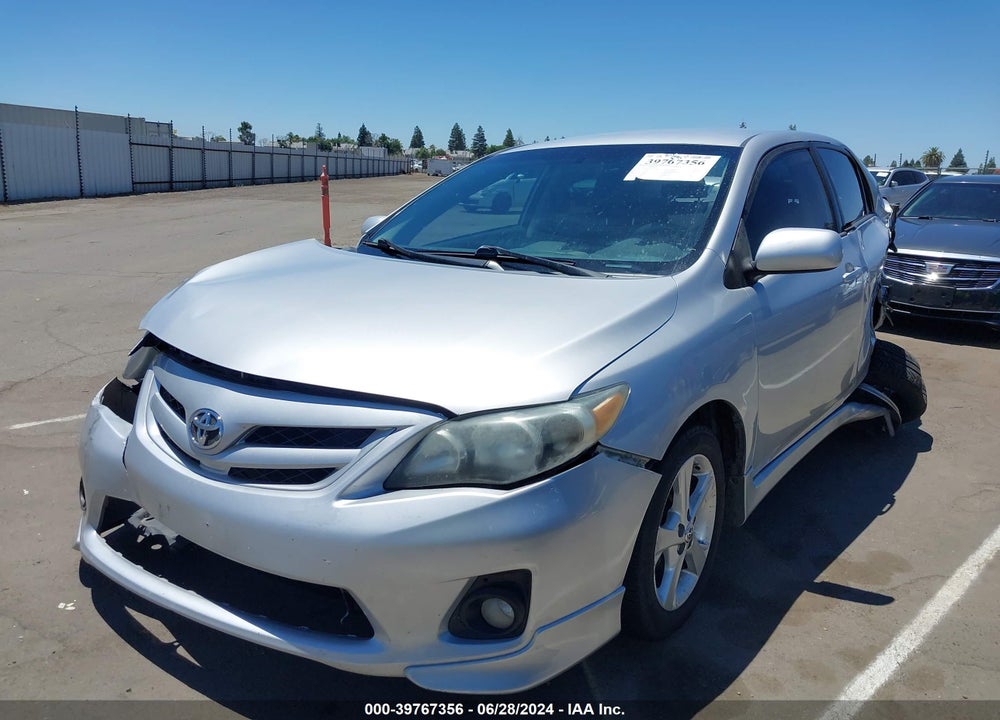 2012 TOYOTA COROLLA S VIN: 2T1BU4EE3CC913595