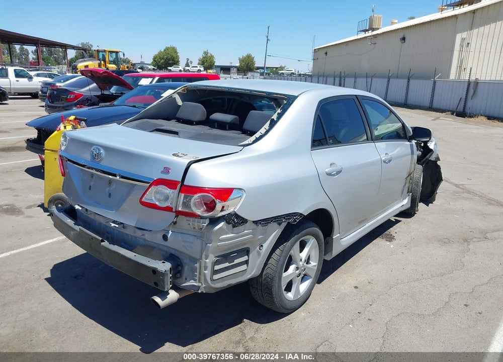 2012 TOYOTA COROLLA S VIN: 2T1BU4EE3CC913595