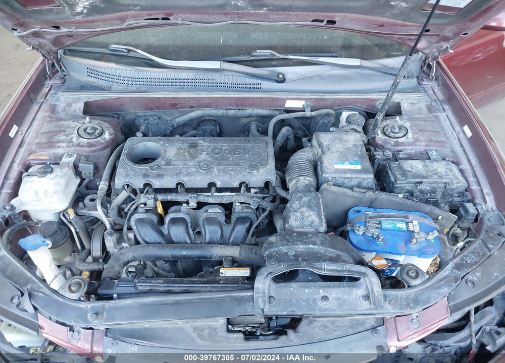 2010 HYUNDAI SONATA GLS VIN: 5NPET4AC3AH597114