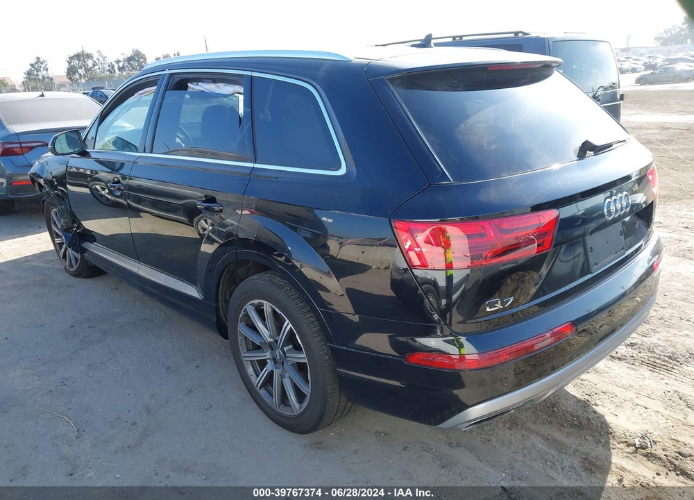 2019 AUDI Q7 45 PREMIUM VIN: WA1LHAF71KD043459