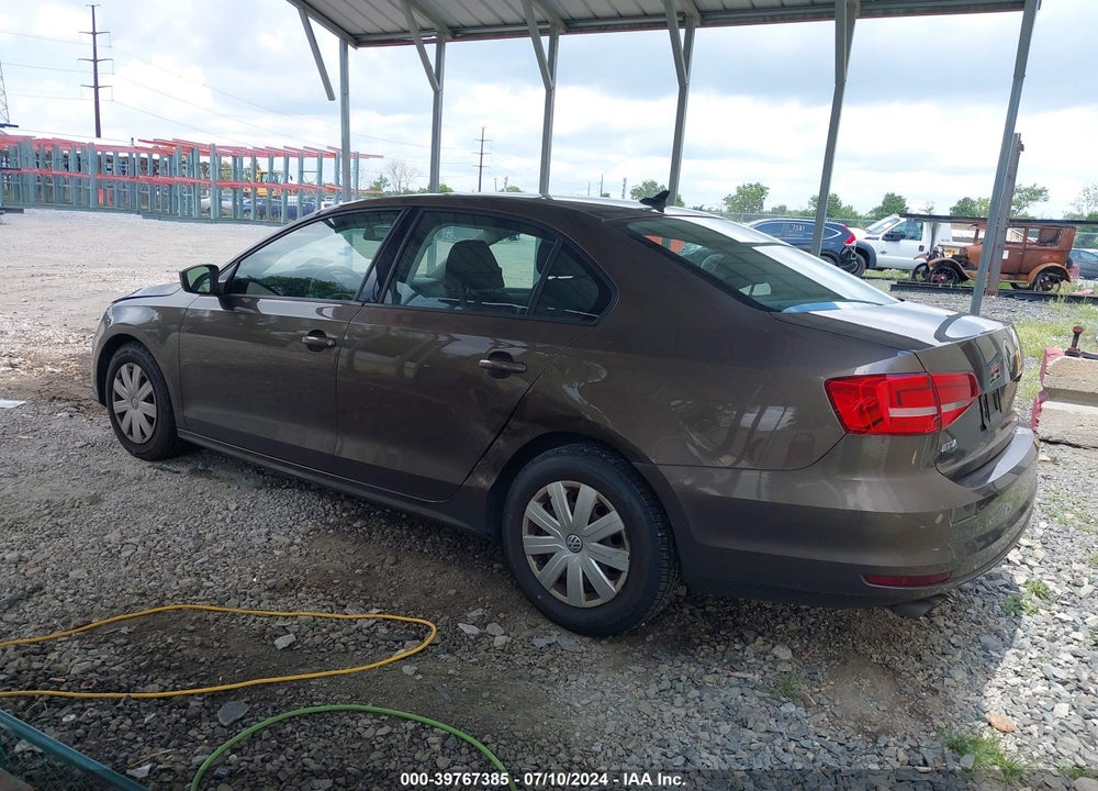 2015 VOLKSWAGEN JETTA VIN: 3VW2K7AJ3FM265324