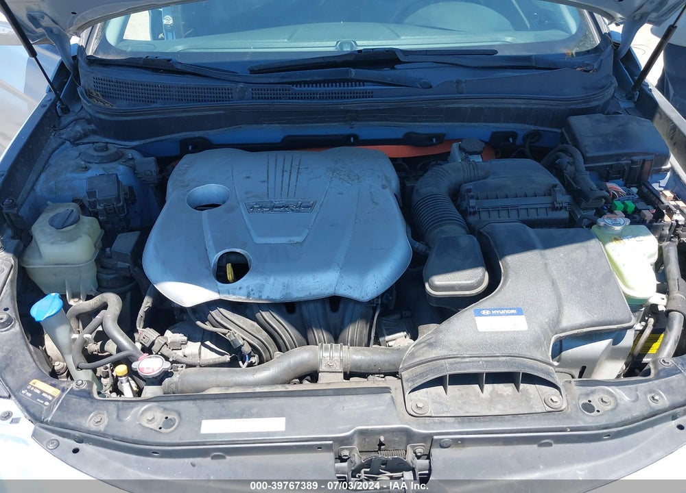 2013 HYUNDAI SONATA HYBRID LIMITED VIN: KMHEC4A45DA077092