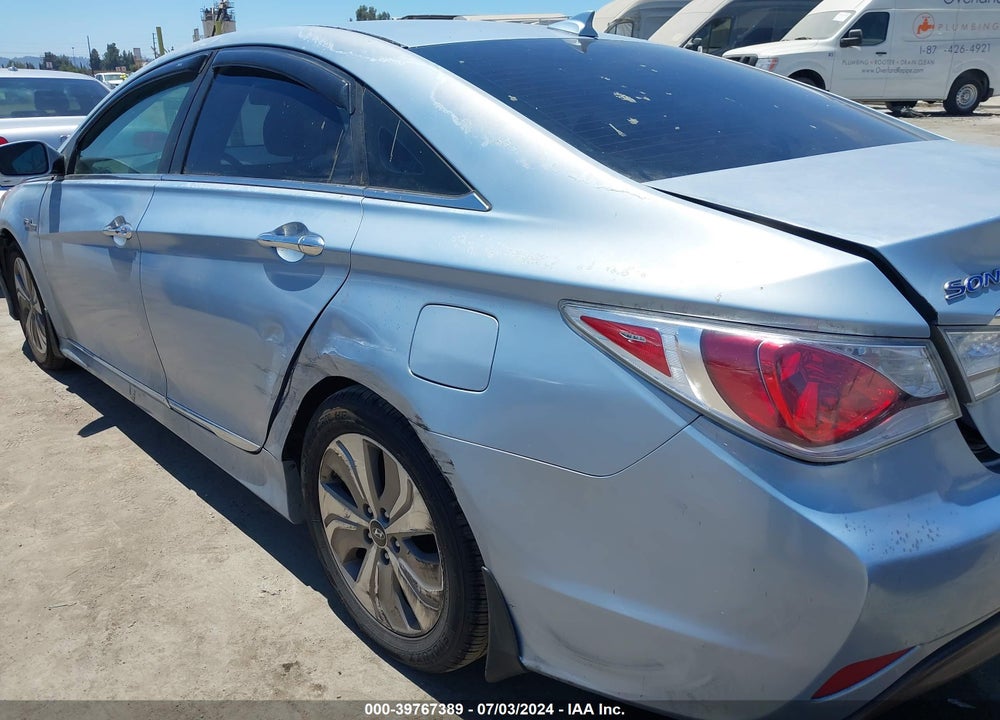 2013 HYUNDAI SONATA HYBRID LIMITED VIN: KMHEC4A45DA077092