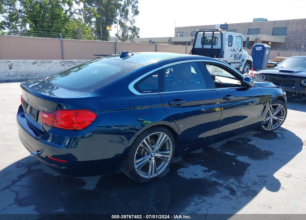 2016 BMW 428I GRAN COUPE VIN: WBA4A9C56GG506974