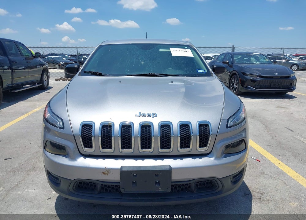 2017 CHEROKEE JEEP  SPORT 4X4 VIN: 1C4PJMAB8HW668723